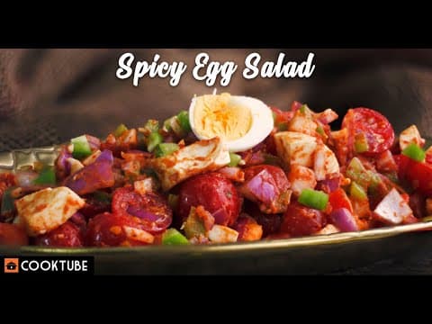 Boiled Egg and Veggie Salad