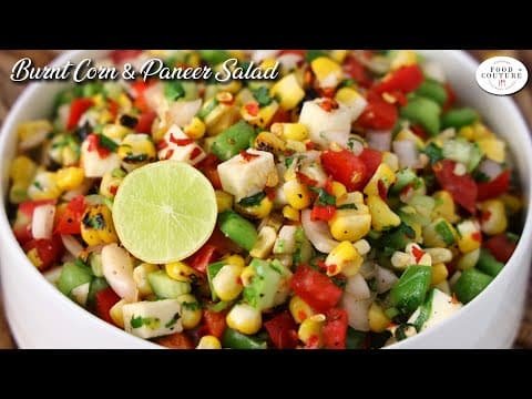 Corn, Rajma and Paneer Salad