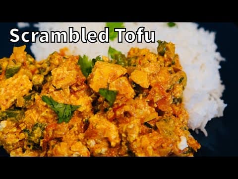 Tofu Bhurji with Toast