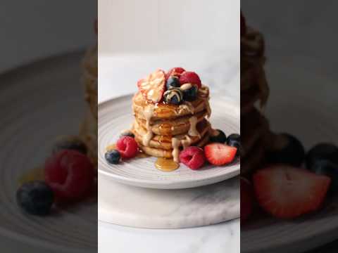Banana Oat Egg Pancakes