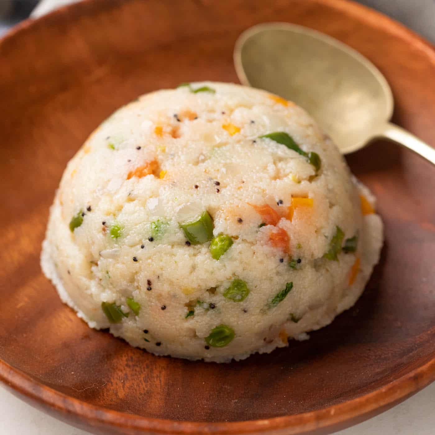 Vegetable Upma with Peanuts