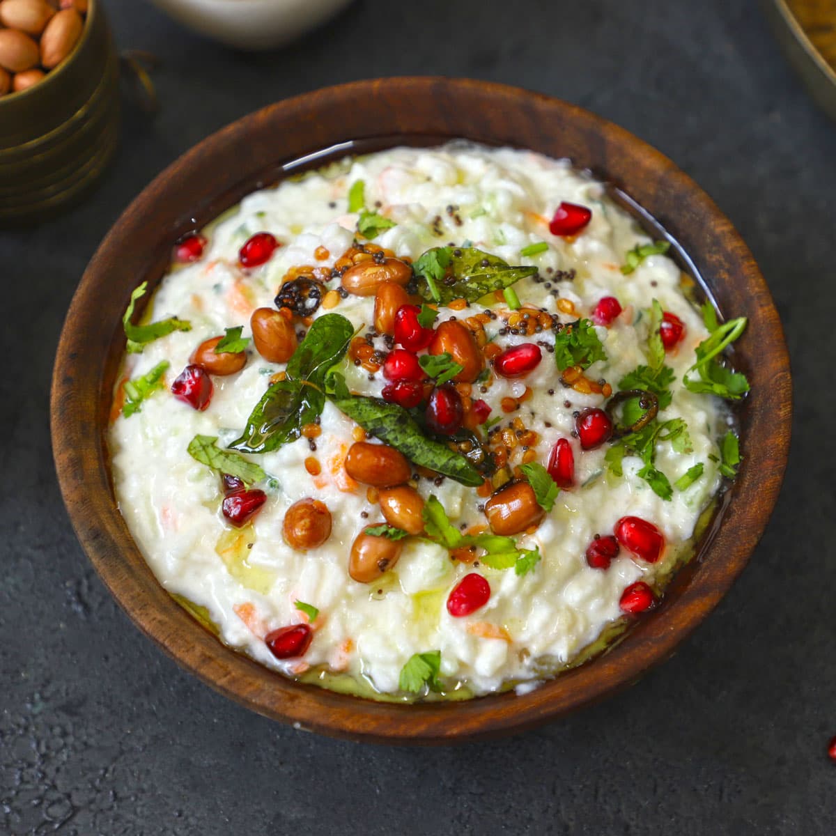 Curd Rice with Tempering